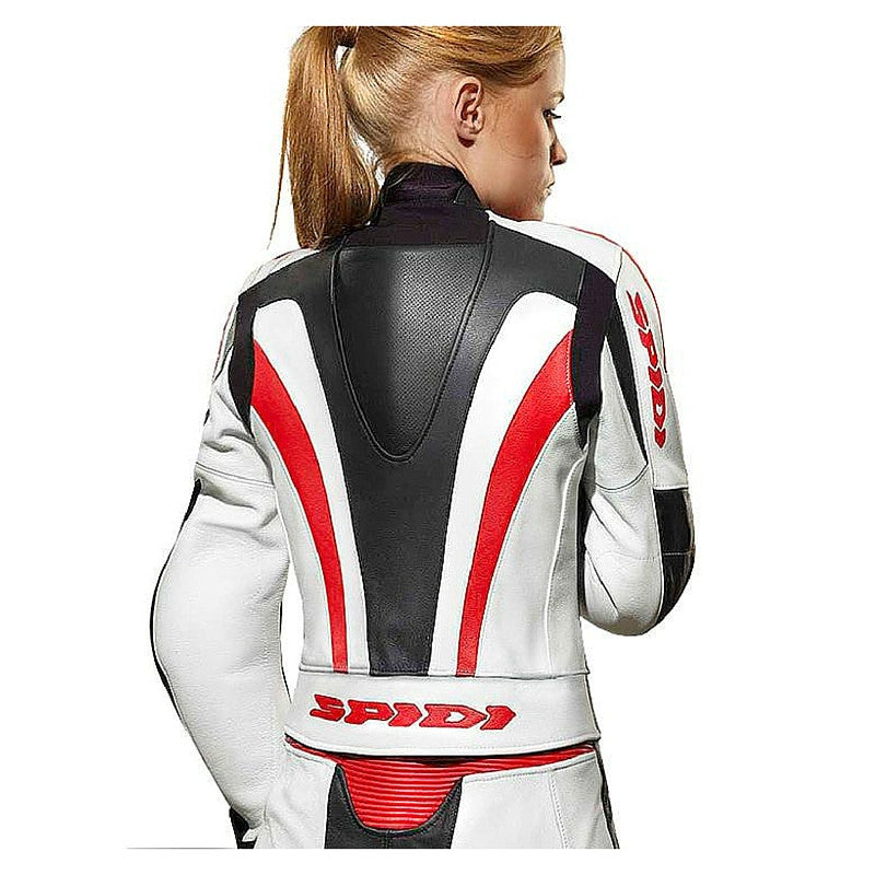 Spidi Poison White Red