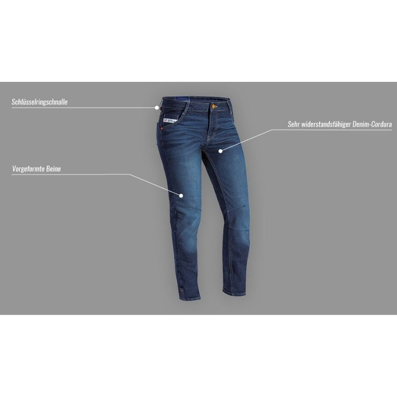 Ixon Mikki C Lady Motorrad Jeans