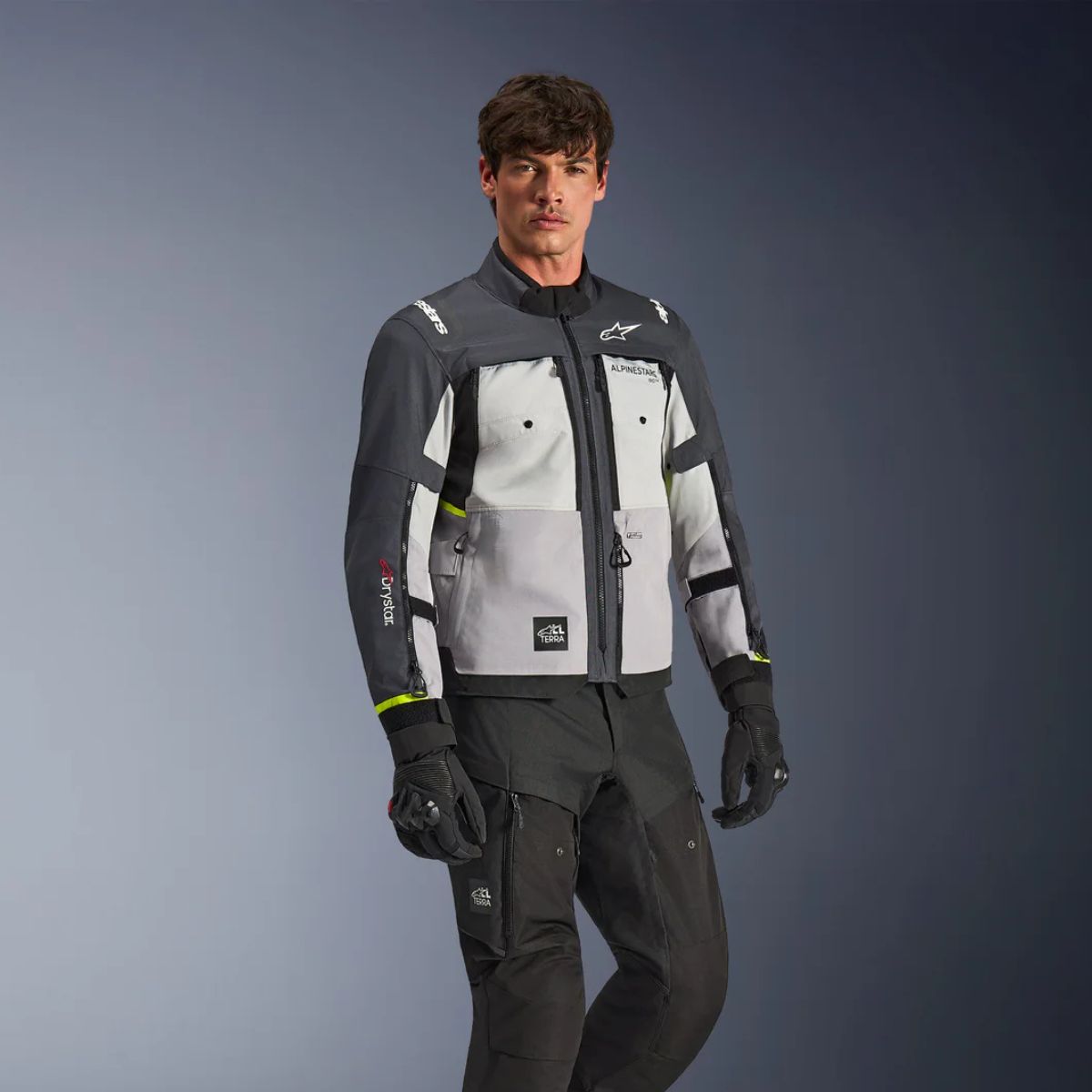 Alpinestars Cusco Drystar Jkt hell/dunkelgrau