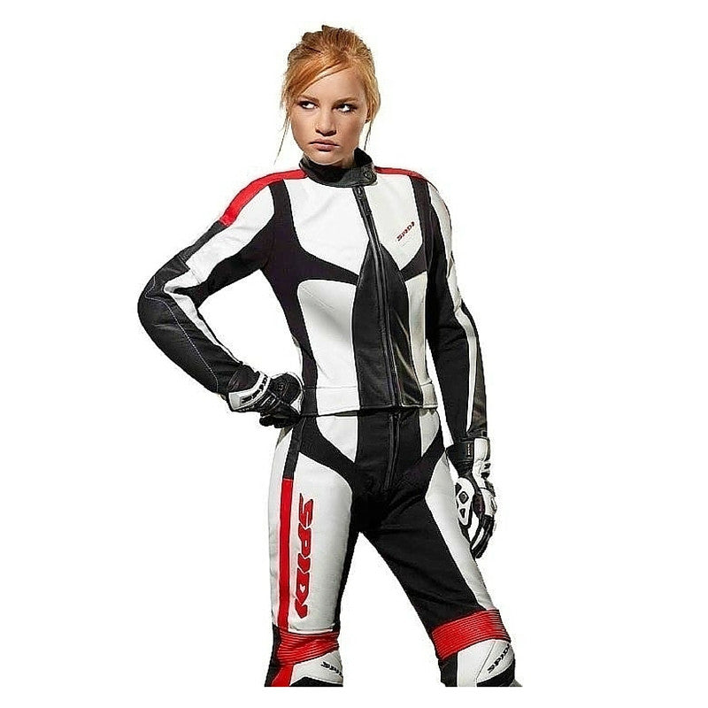 Spidi Poison White Red