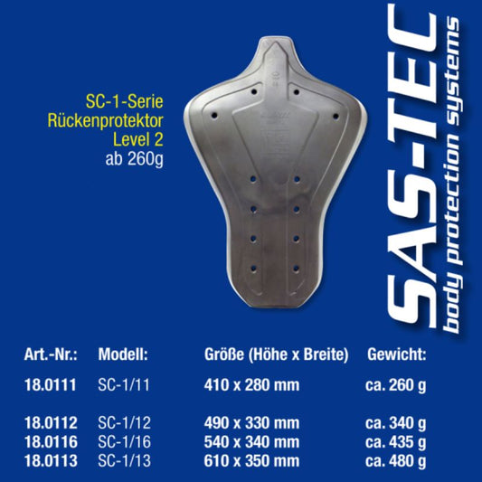 Büse SAS TEC Rückenprotektor