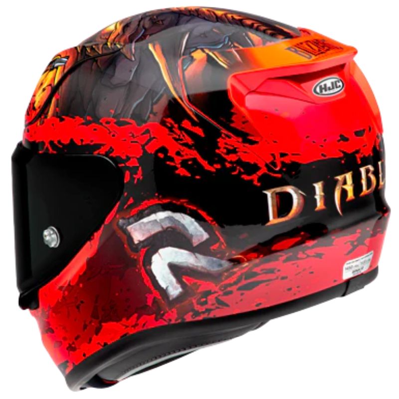 HJC RPHA 12 Diablo Blizzard MC1