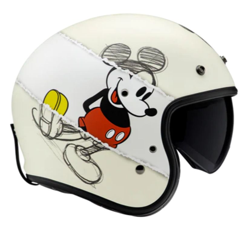 HJC V31 Disney Mickey Sketch matt