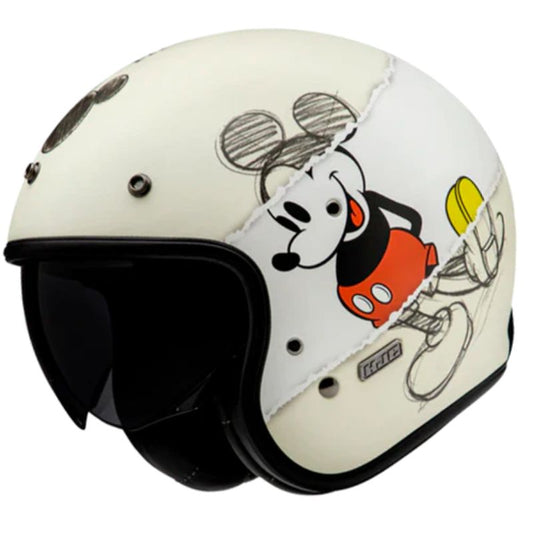 HJC V31 Disney Mickey Sketch matt