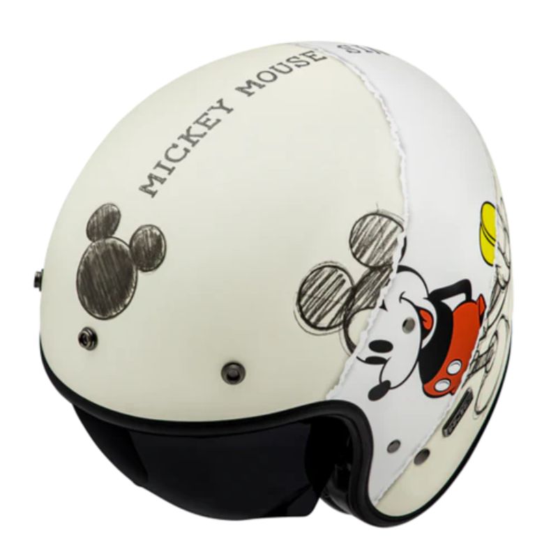 HJC V31 Disney Mickey Sketch matt