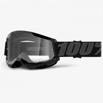 100% Strata 2 Goggle Black