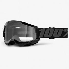 100% Strata 2 Goggle Black