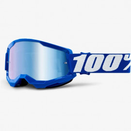 100% Strata 2 Goggle Blue
