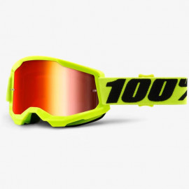 100% Strata 2 Goggle Fluo Gelb