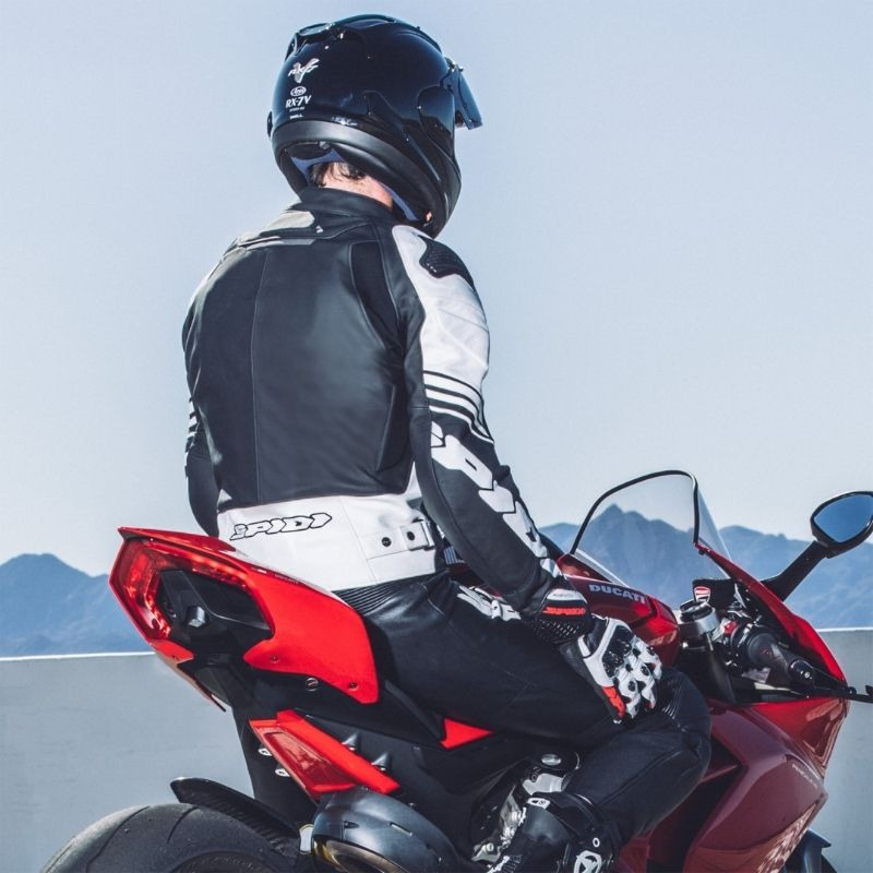 Spidi track hotsell leather jacket