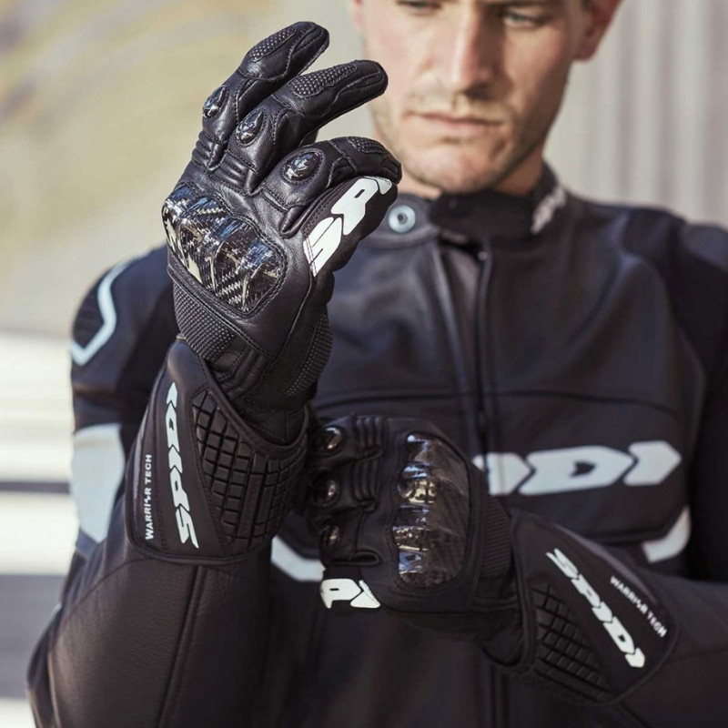 Bikeroutfit Spidi Carbo 5 Motorrad Handschuh